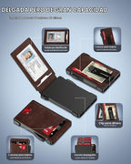 typecase Cartera táctica para hombre tarjetero: funda para tarjetas...