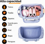 Uarition Bolsa de gimnasio para hombres y mujeres, bolsa de lona gr...