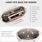 Bolso de mano acolchado para mujer, bolso grande de enfermera, bols...