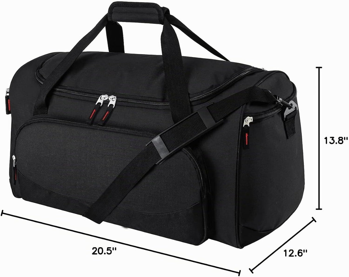 Bolsa de gimnasio Uarition para hombres - Bolsa de lona grande de 5...