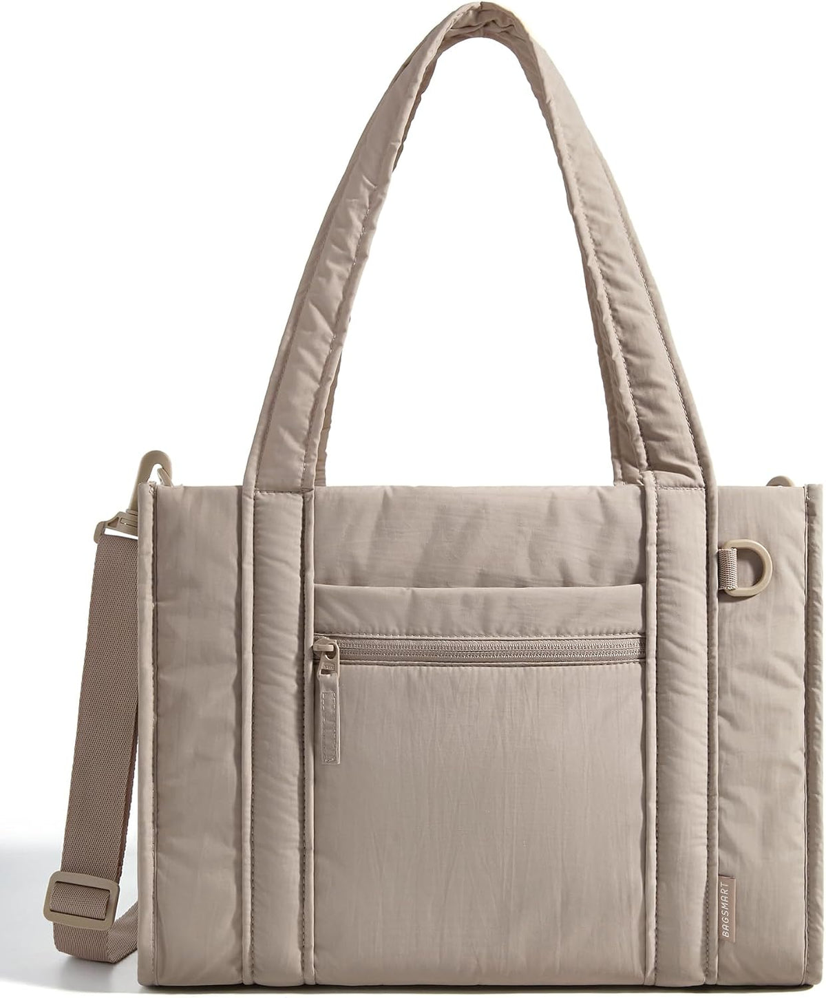 BAGSMART Bolsa Tote Pequeña para Mujeres, Bolsa Cruzada con Cremall...
