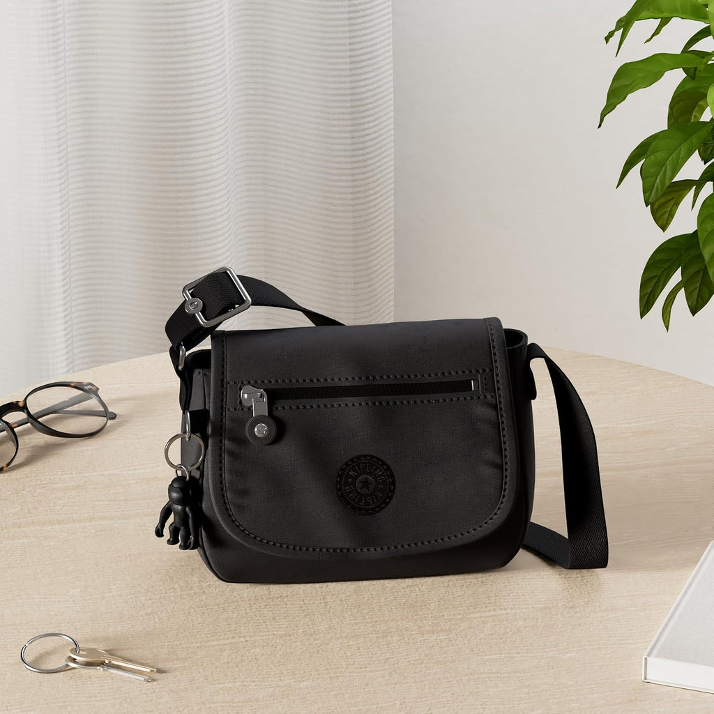 Kipling Sabian - Minibolsa bandolera estampada