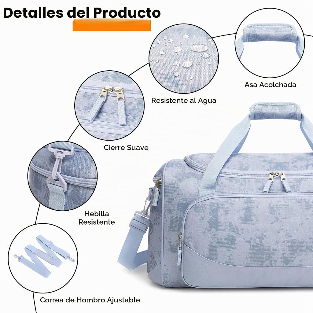 Uarition Bolsa de gimnasio para hombres y mujeres, bolsa de lona gr...