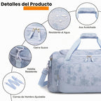 Uarition Bolsa de gimnasio para hombres y mujeres, bolsa de lona gr...