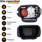Uarition Bolsa de gimnasio para hombre, 21 pulgadas, grande, para v...
