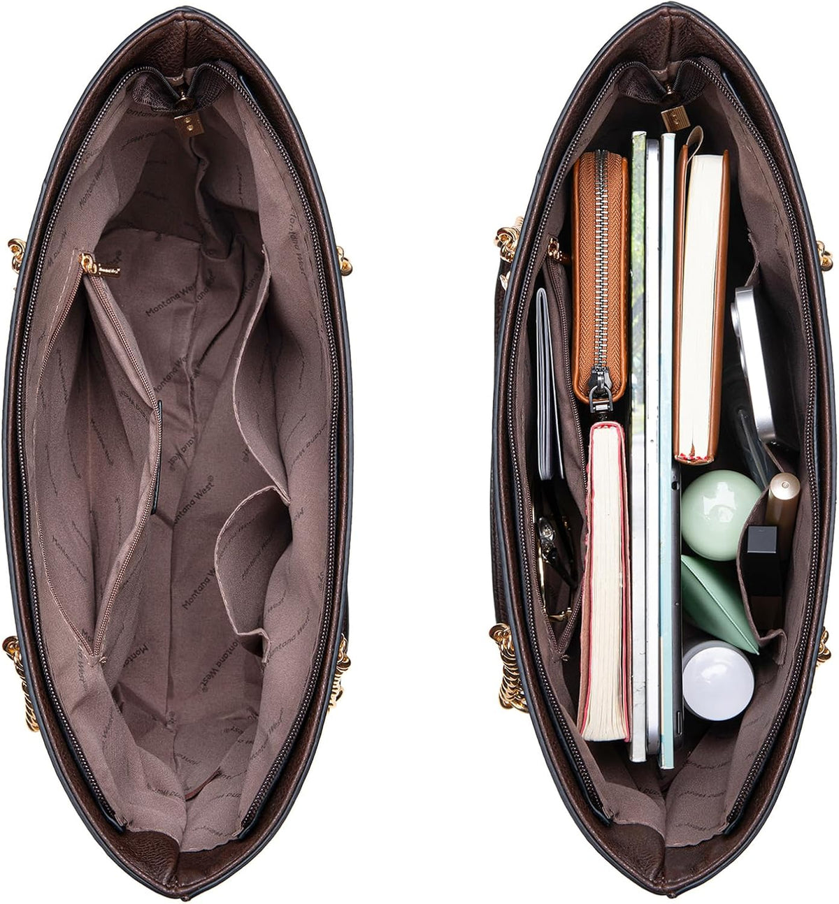 Montana West Bolsa Tote para Mujeres Bolsos de Mano con Asa Superio...