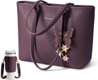 LOVEVOOK Bolsas de mano para mujer, bolso de mano con asa superior,...