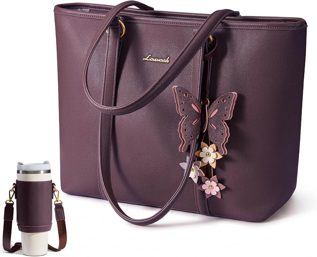 LOVEVOOK Bolsas de mano para mujer, bolso de mano con asa superior,...