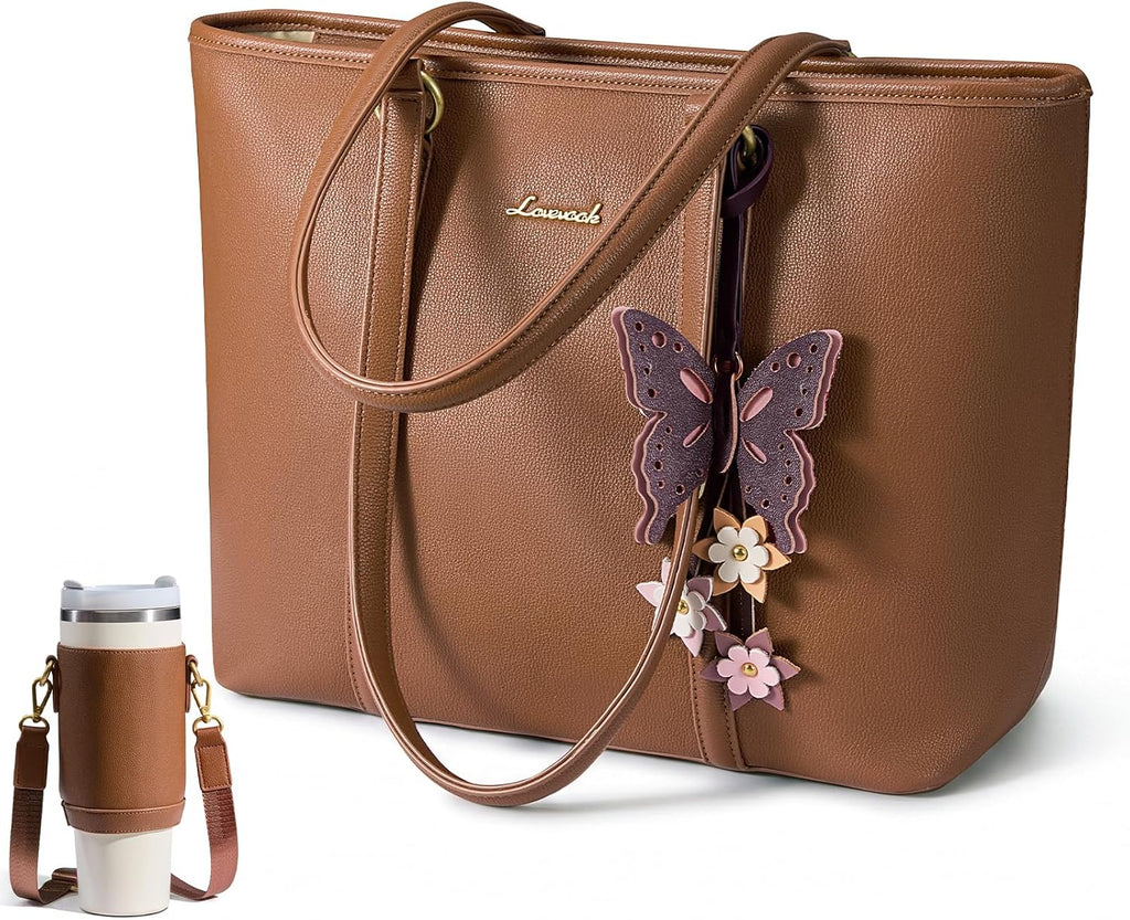 LOVEVOOK Bolsas de mano para mujer, bolso de mano con asa superior,...