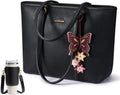 LOVEVOOK Bolsas de mano para mujer, bolso de mano con asa superior,...