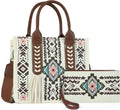 PARAURORA Bolso tote bohemio con asa superior para mujer, bolso cru...