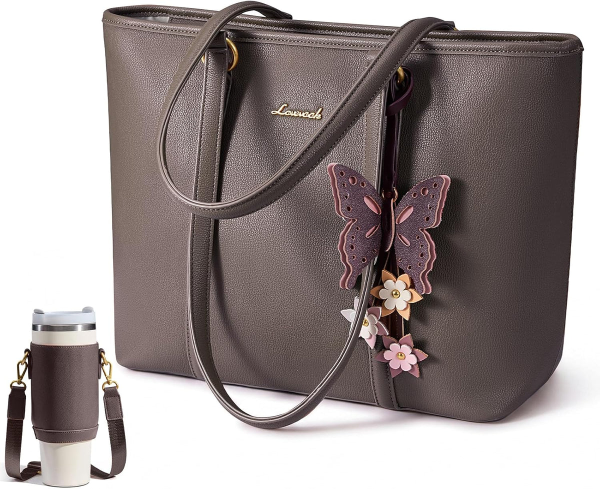 LOVEVOOK Bolsas de mano para mujer, bolso de mano con asa superior,...
