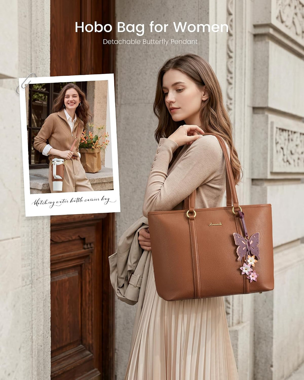 LOVEVOOK Bolsas de mano para mujer, bolso de mano con asa superior,...