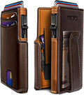 miyozi Billetera para hombre, con clip para dinero, bolsillo para m...