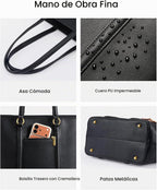 LOVEVOOK Bolsas de mano para mujer, bolso de mano con asa superior,...