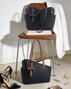 LOVEVOOK Bolso pequeño para mujer, bolsos de piel sintética estruct...