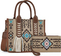 PARAURORA Bolso tote bohemio con asa superior para mujer, bolso cru...