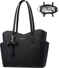 LOVEVOOK Bolso pequeño para mujer, bolsos de piel sintética estruct...