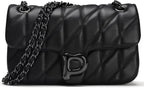 Pelimoo Bolso Bandolera Acolchado para Mujer de Moda - Bolso de Man...