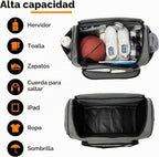 Uarition - Bolsa de gimnasio para hombres y mujeres, bolsa de lona...