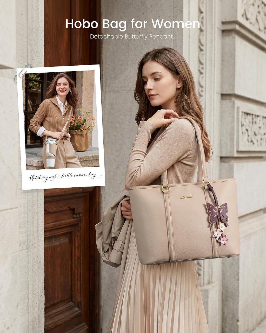 LOVEVOOK Bolsas de mano para mujer, bolso de mano con asa superior,...